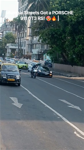 Mumbai Streets Got a PORSCHE 911 GT3 RS!🥵🔥#porschegt3rs#trending#viral#exoticcars##mumbai#yr#explore