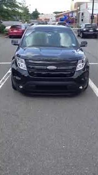 2014 ford explorer sport custom headlights