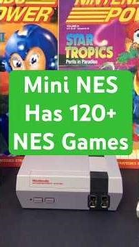 Mini NES Has 120+ NES Games