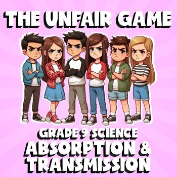 Absorption & Transmission THE UNFAIR GAME - No Prep Grade 9 Science Review