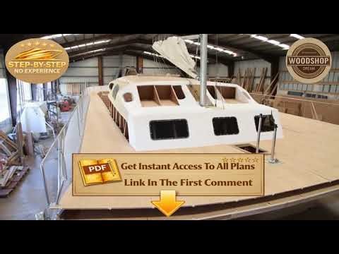 Build a Houseboat from Scratch - DIY Boat Building Plans for a Floating Home