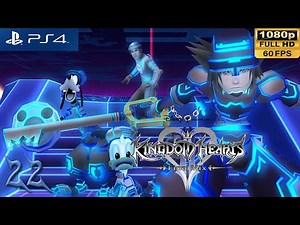 [PS4 1080p 60fps] Kingdom Hearts 2 Walkthrough 22 Space Paranoids 2nd Visit