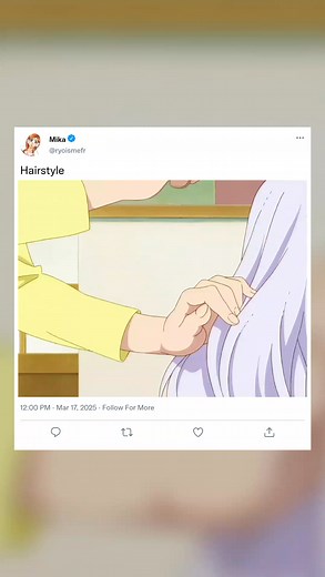 406K views · 31K reactions | Hairstyle #anime #animefans #animememes #animefan #animeworld #animelover #animereels | Mika | Facebook