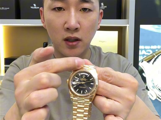 劳力士228238，全金黑条