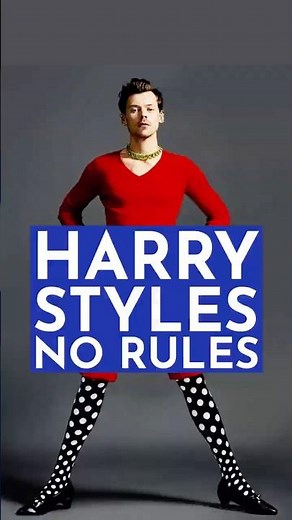 Harry Styles’ Bold Style and the Evolution of Fashion Rules.
