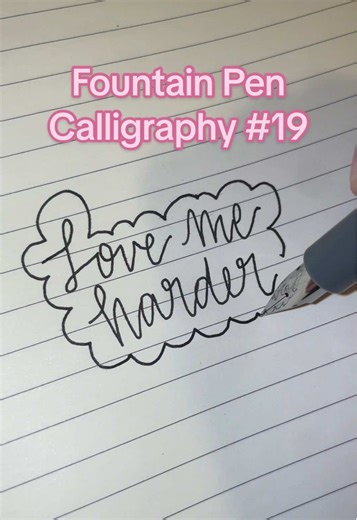 Fountain Pen Calligraphy Practice: Join Me for Cursive Fun