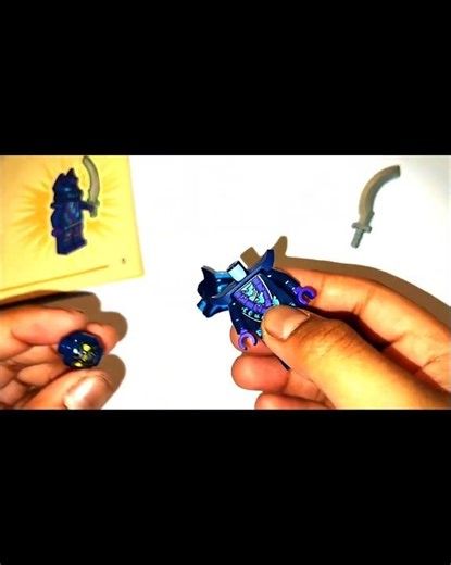 LEGO Ninjago Wolf Mask Warrior #lego #shortsfeed #brickbybrick #legominifigures #ninjago