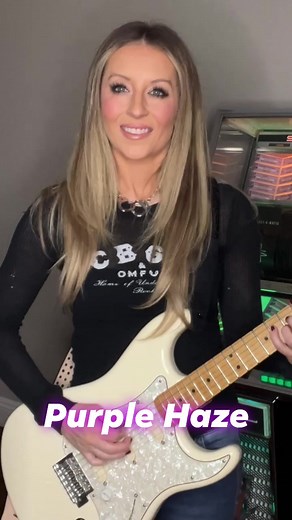 Purple Haze - Jimi Hendrix - Guitar and Violin Cover by Nina D #jimihendrix #purplehaze #stratocaster #viperviolin #ninad #ninadigregorio #guitarsolo #coversong #cover #violin #electricviolin #jukebox | Nina DiGregorio