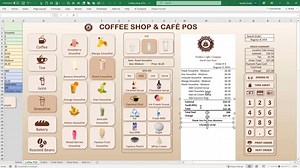 179K views · 1.1K reactions | ☕ Build a full Coffee Shop & Café POS system in Excel — products, pricing, add-ons, and a touch-friendly interface. Want the FREE POS template? Just drop a comment and I’ll send it!  #ExcelForFreelancers #ExcelPOS #CoffeeShopPOS #ExcelVBA #ExcelProjects | Excel For Freelancers | Facebook
