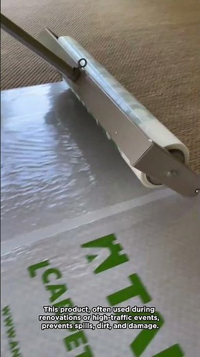 Temporary Carpet Cover for Protection