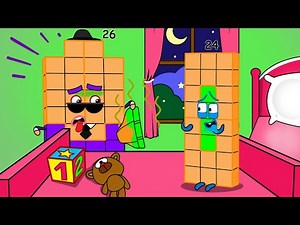 Numberblocks 24 is a baby So cute - Numberblocks fanmade coloring story