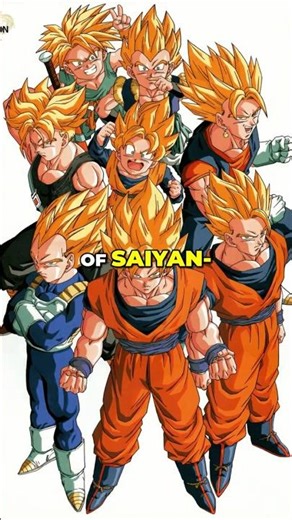 Ranking Every Saiyan Form We'd Actually Use #dragonball #debate #shorts