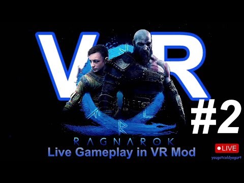 #2 God of War VR: Ragnarok! 8K VR Headset /5090 PC / Live VR Mod Gameplay!