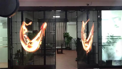 High Quality Transparent LED Display P2.5 P3 P3.91-7.8 Glass Window Video Screen Large Curtain Advertising Flexible  LED Screen