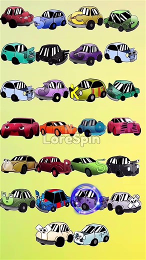 ALPHABET LORE A-Z but cars ALPHABET LORE ANIMATION MEME - abcdefghijklmnopqrstuvwxyz