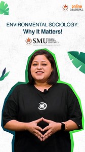 Environmental Sociology is interesting than you think. Learn how by watching till the end. 🏞️ If you're interested in honing your skills, consider pursuing an online course in BA and MA in Sociology from Sikkim, Manipal University. Learn from experienced professionals who share your passion for this subject and take your understanding of Sociology to the next level. Enroll Now by clicking here🔗 https://bit.ly/3WBEeXq #EnvironmentalSociology #Nature #Environment #Sociology #OnlineLearning #SMU 