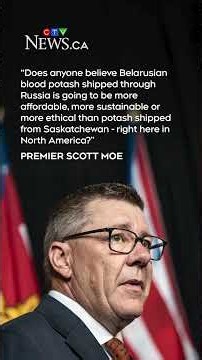 ‘Blood potash’: Sask. premier reacts to Trump's Belarus potash proposal