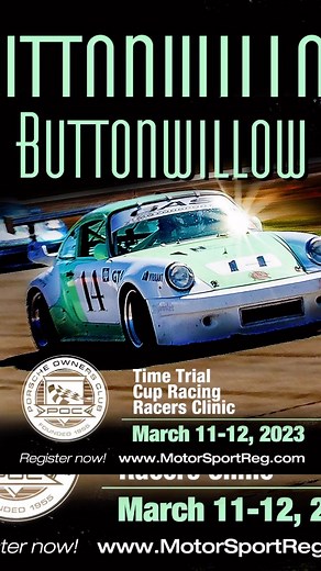 Our 2023 Season is heating up! Next stop is @buttonwillowraceway . - After some fantastic racing at Big Willow, it’s time to move on to the fast flow and technical challenge of Buttonwillow Raceway Park on March 11-12. We’ll be driving the #1 Clockwise configuration. The weekend features the first Racer’s Clinic of 2023. If you want to get ready for Cup Racing or want to improve your situational awareness and open passing skills, the Racer’s Clinic is for you. The weekend also features our Cup R