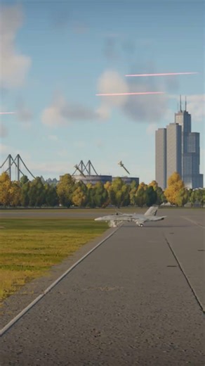 F-15 Jet Dropping Payload on Action