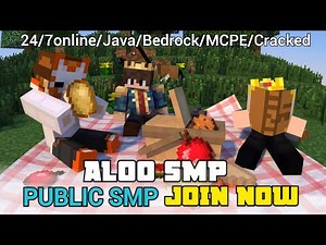 24/7 Joinable Minecraft SMP (PUBLIC) ~ 1.21 Java & Bedrock Survival Server ~ Gtron