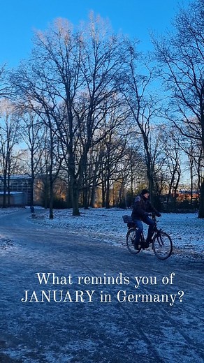What reminds you of January in Germany? | My Dinner- Easy German Recipes
