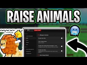 *NEW* Raise Animals Script (PASTEBIN 2025) (AUTO BUY , AUTO FARM , AUTO DODGE)