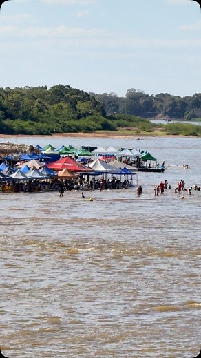 Quintou em Aruanã na praia do cavalo! #aruanarioaraguaia | Aruanã Rio Araguaia - Turismo Goiás