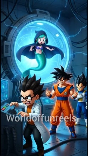 Goku saves Bulwa Mermaid| Emotional 3D Short Story😱😱
