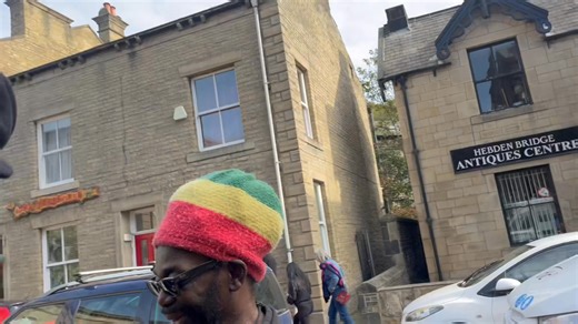 AFRICAN HEAD CHARGE & GAUDI getting ready for our gig tonight at the Hope Baptist Church in Hebden Bridge! This is gonna be divine. amen ✝️ AFRICAN HEAD CHARGE GAUDI On-U Sound Records Feel Life Music @africanheadcharge @gaudimusic | GAUDI