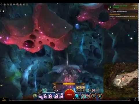 GW2 Depths of the Maw Waypoint + Cavern of Unseen Lights Vista + Temple of Renewal Mastery / Insight