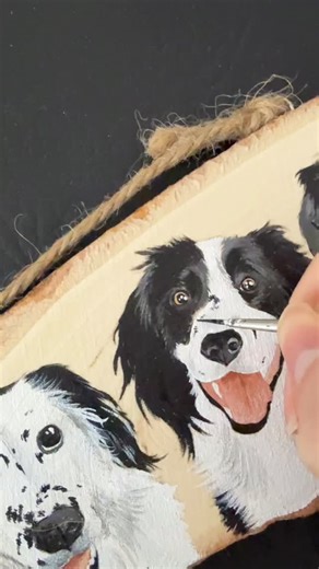 Tiny little details 🥰 🎨 #petportraitsofinstagram #dogpainting #dogpaintings #petpainting #petportraitartist | Lottie Louise Art