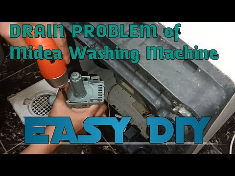 Midea Automatic Washing Machine DRAIN PROBLEM || DiY Solution