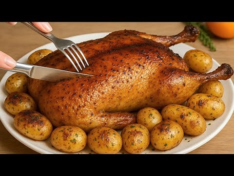 A 200 year old recipe for a festive duck! Incredibly delicious!