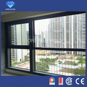 [Hot Item] Two Track Sliding Window Doors Casement Double Glass Aluminum Sliding Windows