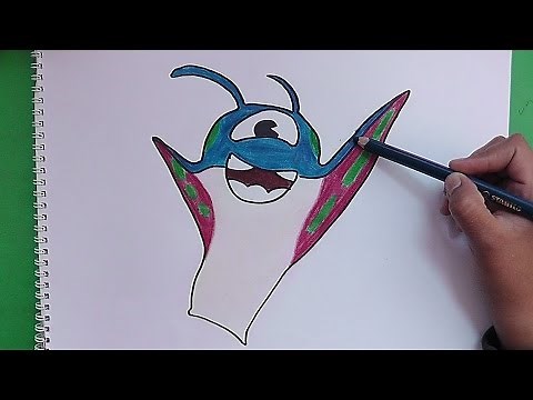 Dibujando y coloreando a Zipper (Bajoterra) - Drawing and coloring Zipper