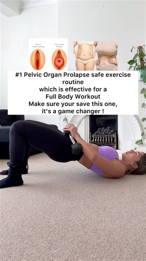 #1 full body exercise routine Safe for your Pelvic organ Prolapse #pelvicorganprolapse #pelvicfloor