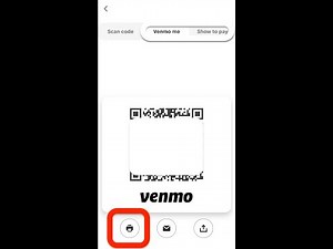 How to Print Venmo QR code