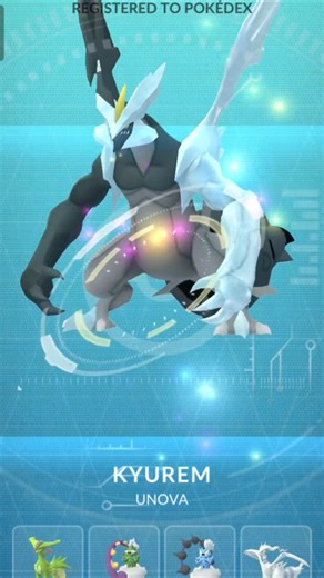 Finally Fused Kyurem With Zekrom⚡❄️ | Pokémon GO Endgame #pokemongo #games #pokemon #mobilegame