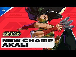 playstation 2xko akali gameplay reveal trailer (2026) | ps5 roster update breakdown