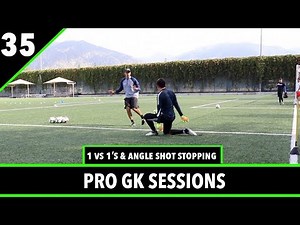 1 vs 1's & Angle Shot Stopping | Goalkeeper Training | Pro Gk Sessions