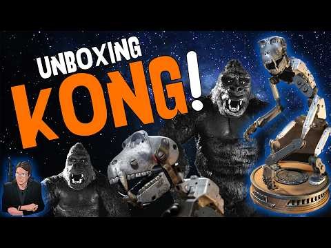 Un-boxing KING KONG!! 1933 Stop Motion Armature