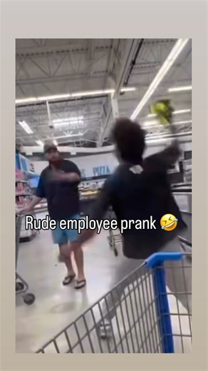 Morbid Humor  Viral Clips on Instagram: "No filter whatsoever  | Follow @crazyrage.tv for more insane clips ⚠️ #rude #employee #funnyprank #prankvideo #movethecart #jackass #ragebait #savagememes #fyp #reels @myhouseisdirty"