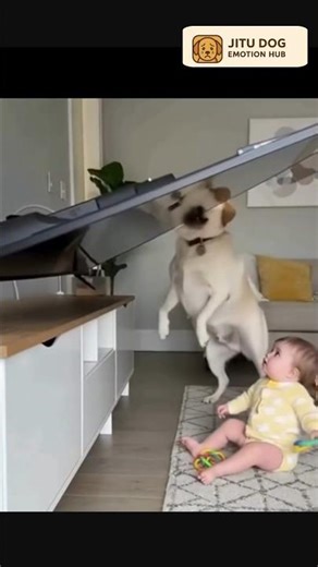 "Everyone Is Saluting This Dog! Baby Saved From Big Danger 🐶✨"