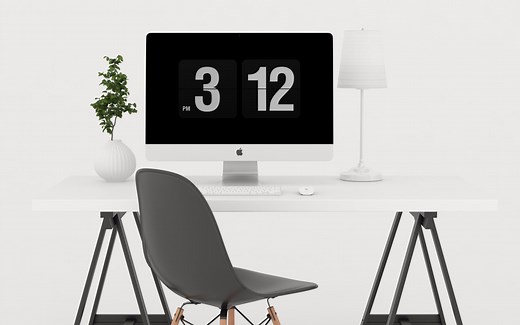 2款时钟屏幕保护程序