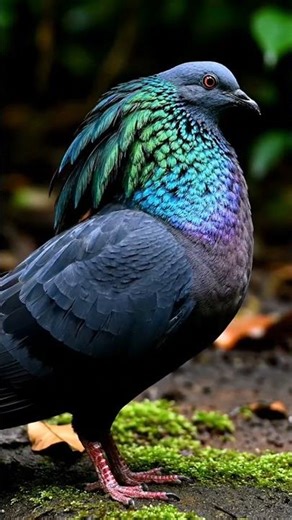 Nicobar Pigeon, Colors That Don’t Look Real