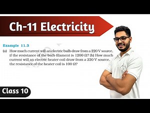 Class 10th Science Ch-11 Electricity | Example-11.3 Pg179 | Aim's Academy Science | By Rajeev Kumar
