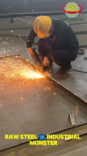 From Raw Steel to Heavy-Duty Overhead Crane | Inside the GUANHUI Factory