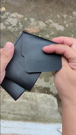 minimalist wallet handmade with free pdf pattern