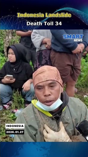 Deadly Torrential Rains! Landslide Tragedy in Indonesia