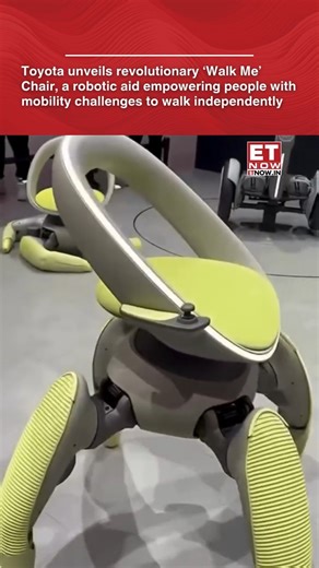 7.6K views · 37 reactions | Toyota has unveiled the “Walk Me” Chair,...